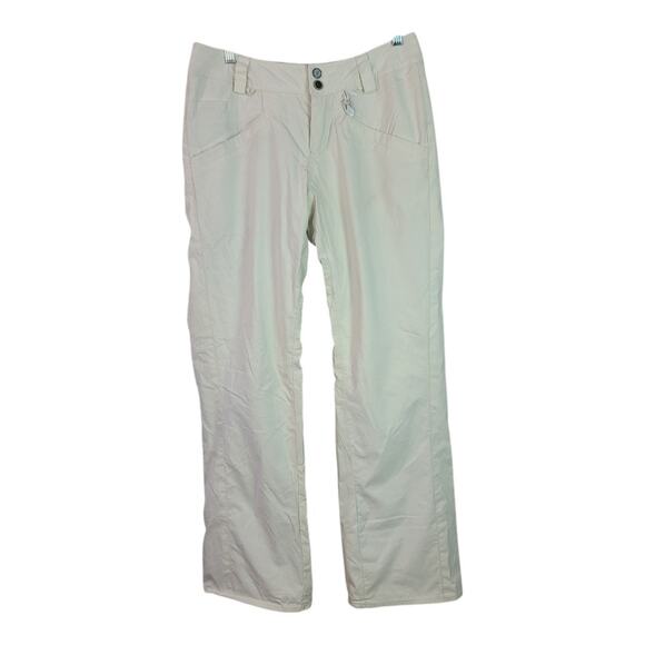 Volcom Cream White Snowboard Ski Snow Pants Adjustable Waist XS 29 - Picture 2 of 8